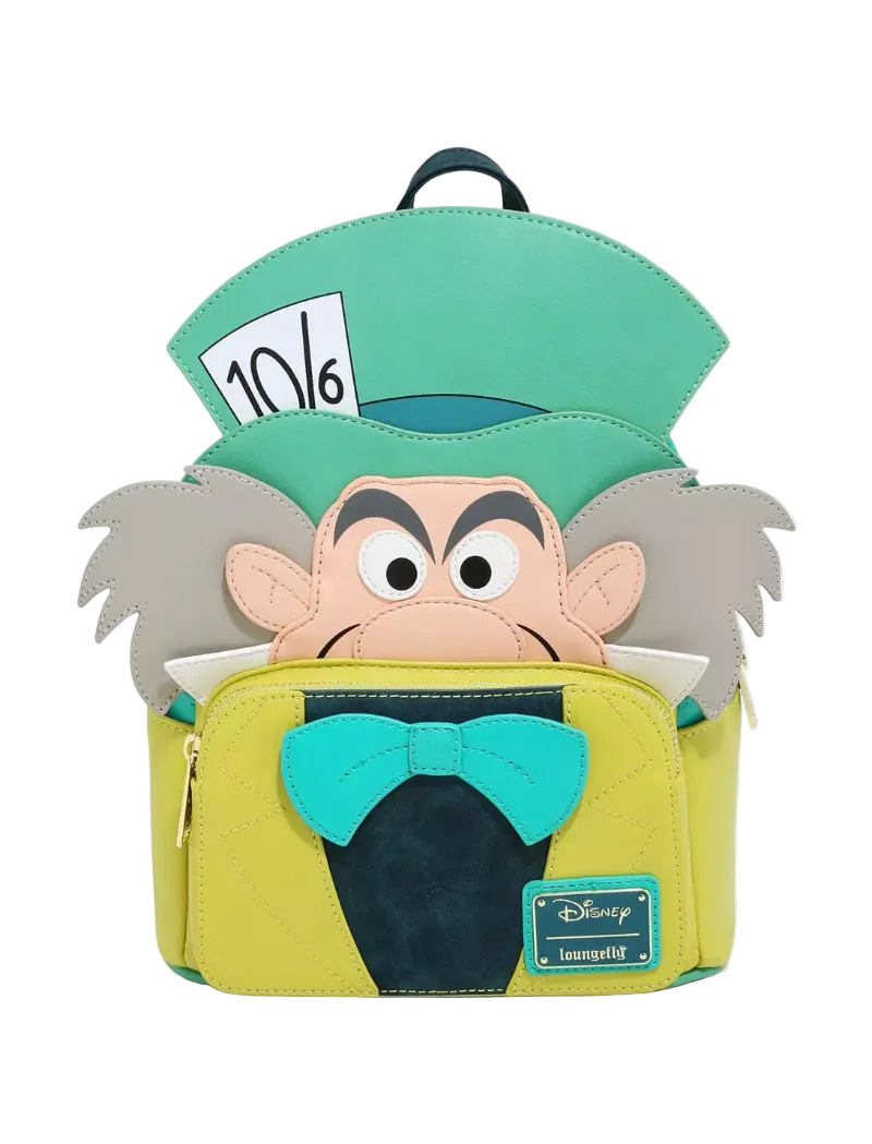 Backpack with character design on a white background