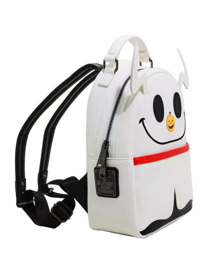 Nightmare Before Christmas Zero Glitter Light-Up Nose Mini Backpack Exclusive Loungefly Disney