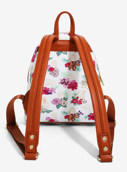 Princess Fall Floral Mini Backpack