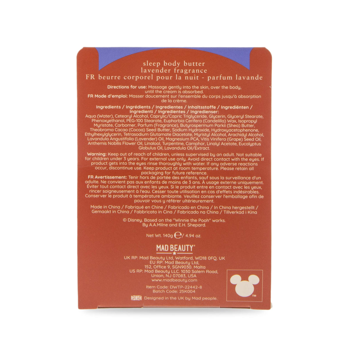 Winnie Sleep - Sleep Body Butter