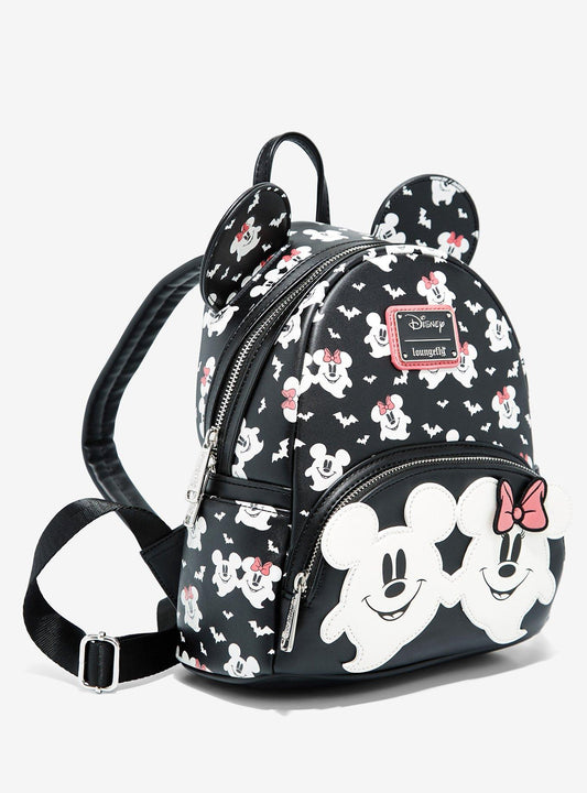 Mickey & Minnie Mouse Ghostly Glow-in-the-Dark Mini Backpack
