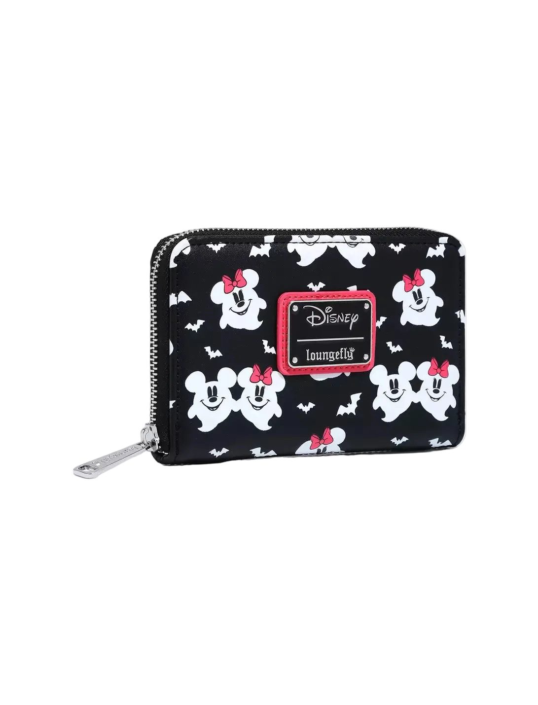 Mickey & Minnie Mouse Ghostly Glow-in-the-Dark Small Zip Wallet Exclusive