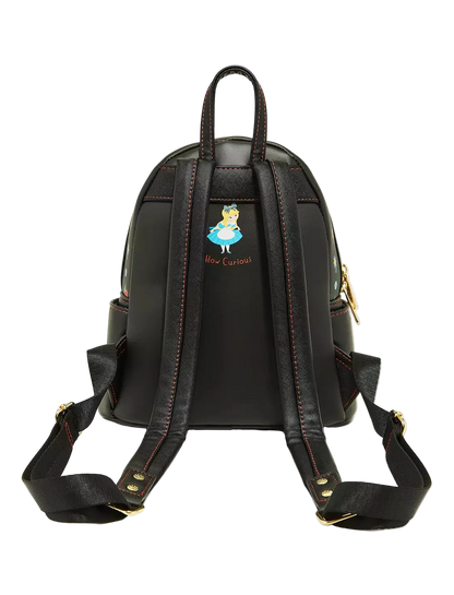 Alice in Wonderland Characters Floral Mini Backpack Exclusive Loungefly Disney