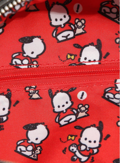 Sanrio Pochacco Red T-Shirt Figural Mini Backpack