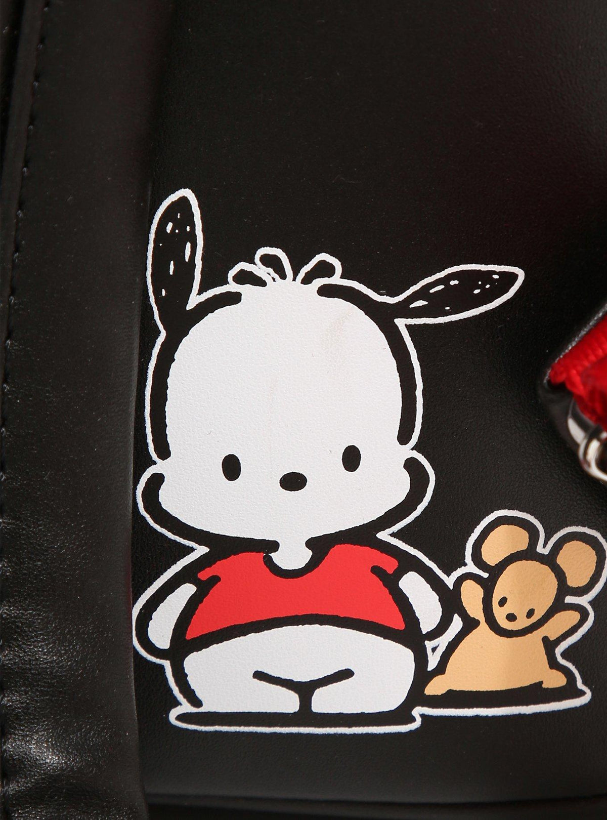 Sanrio Pochacco Red T-Shirt Figural Mini Backpack