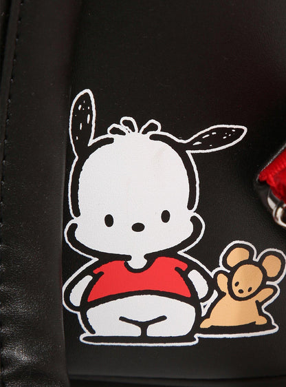 Sanrio Pochacco Red T-Shirt Figural Mini Backpack