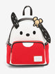Sanrio Pochacco Red T-Shirt Figural Mini Backpack front