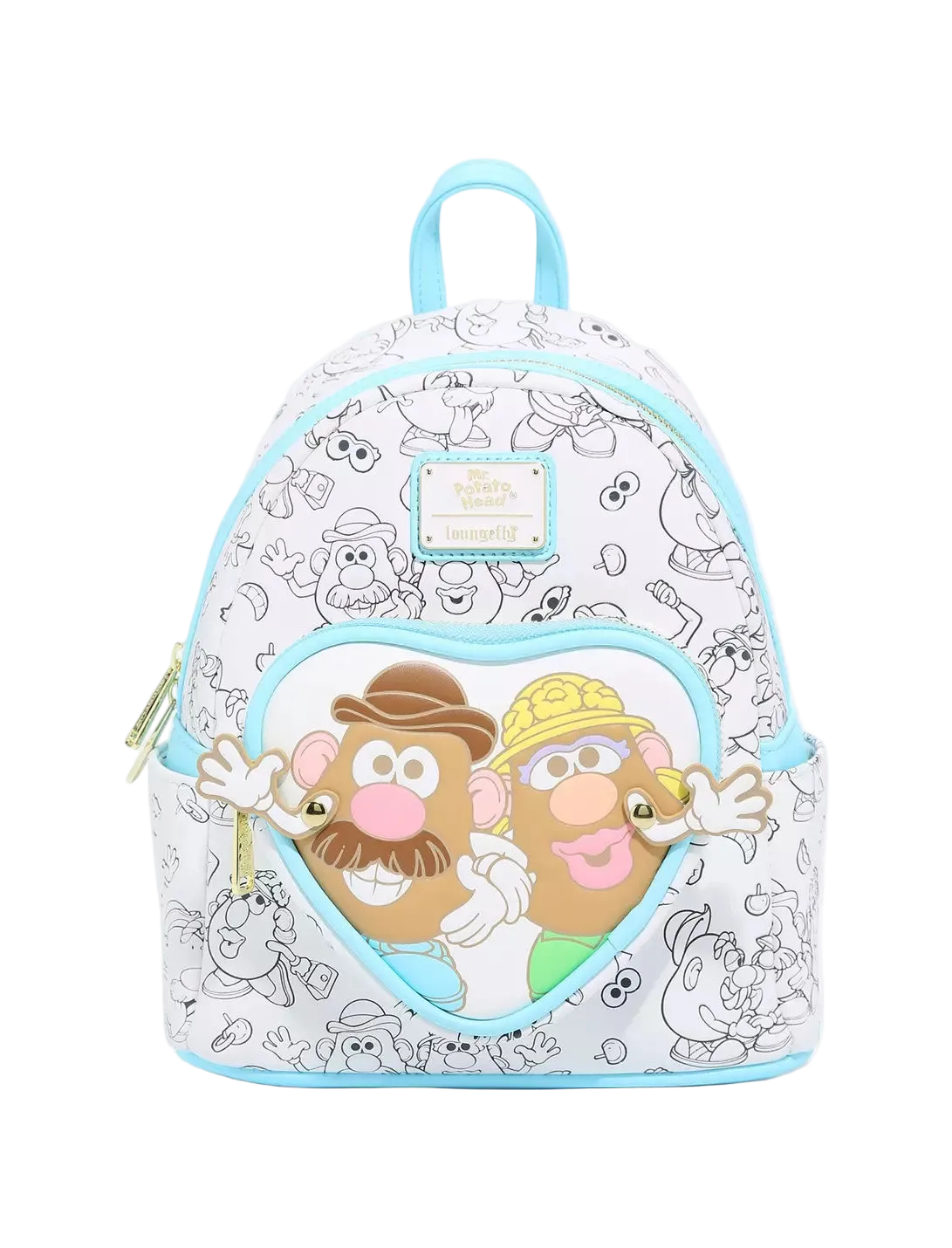 Mr. & Mrs. Potato Head Mini Backpack Exclusive Loungefly Hasbro