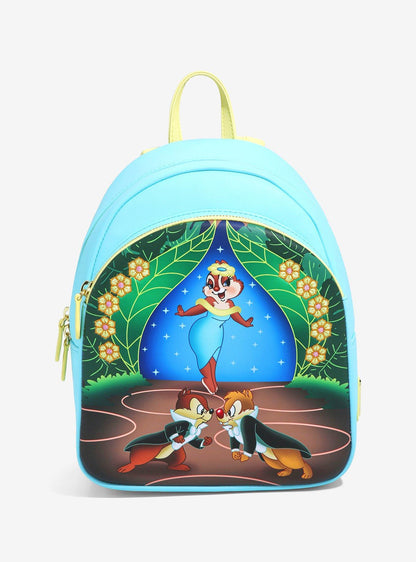 Loungefly Disney Chip 'n Dale and Clarice Mini Backpack front