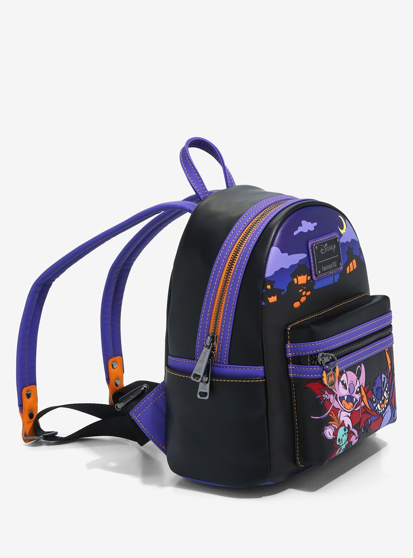Loungefly Disney Vampire Angel & Stitch Mini Backpack | BoxLunch