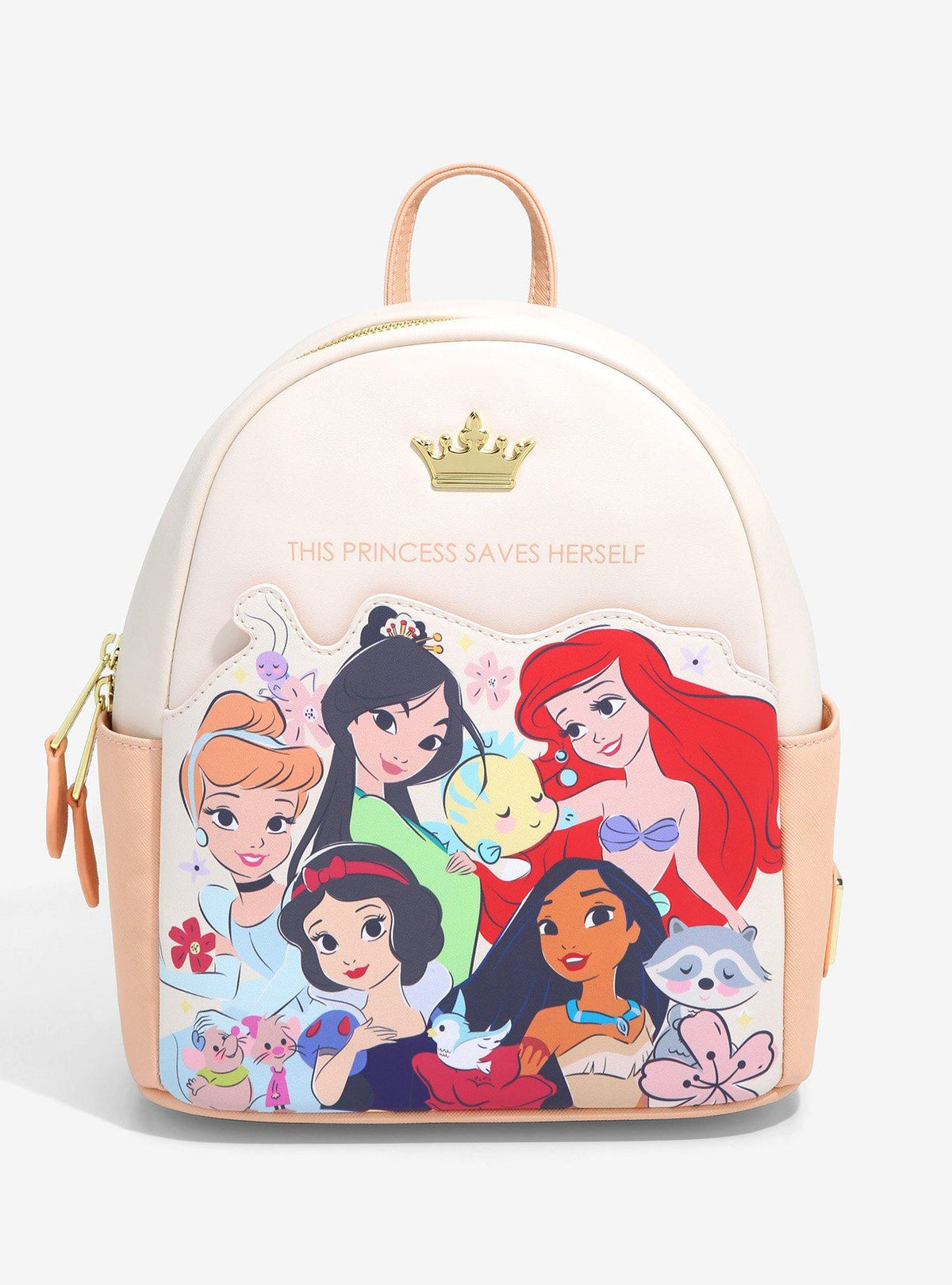 Princess Chibi Princesses & Friends Mini Backpack front