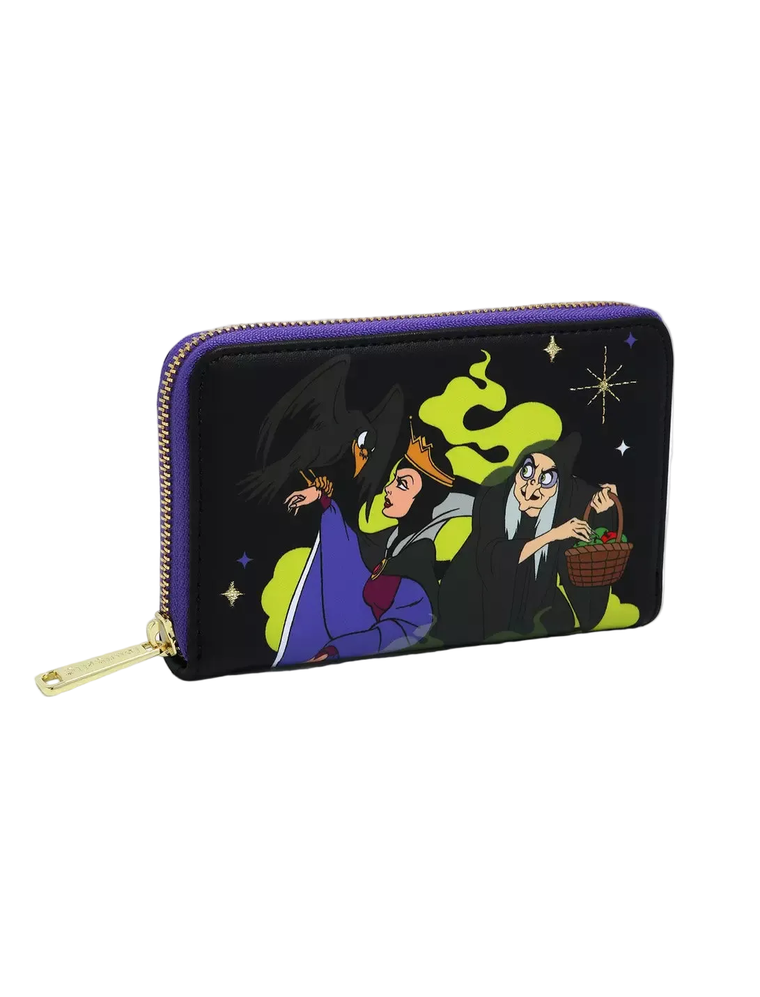 Snow White and the Seven Dwarfs Evil Queen Zip Wallet Exclusive Loungefly Disney