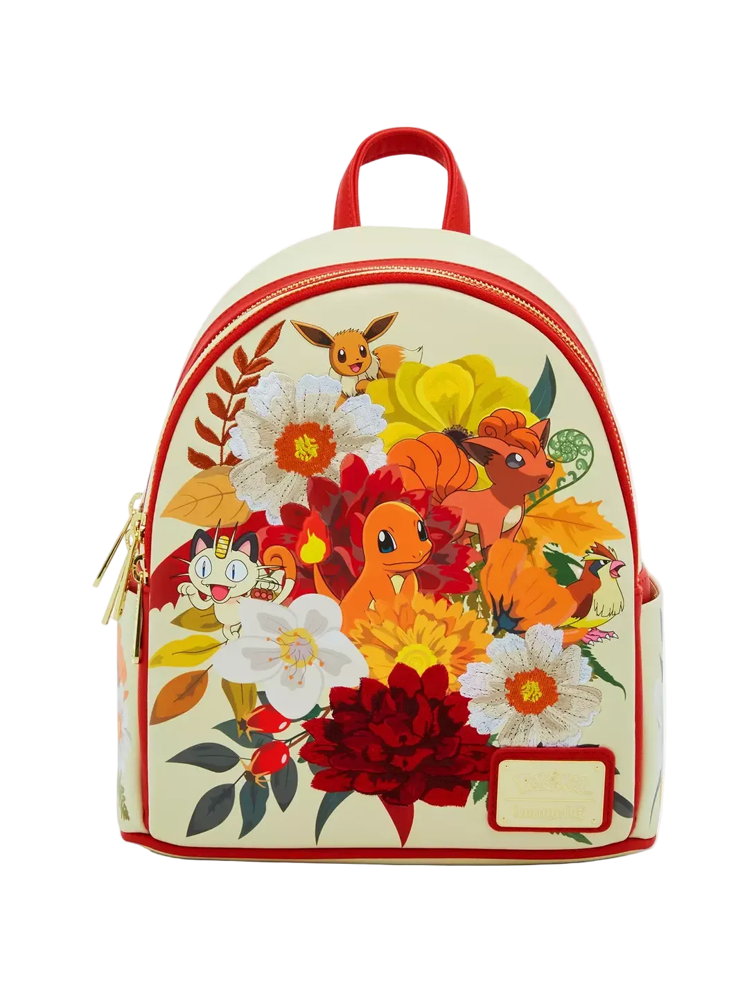 Charmander and Friends Floral Mini Backpack Loungefly Pokémon