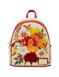 Charmander and Friends Floral Mini Backpack Loungefly Pokémon