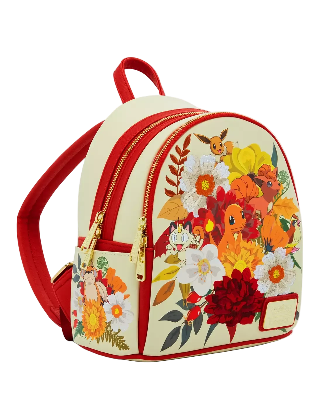 Charmander and Friends Floral Mini Backpack Loungefly Pokémon