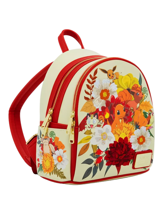 Charmander and Friends Floral Mini Backpack - alternate view 2