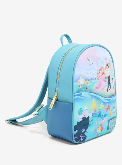 Little Mermaid Beach Portrait Mini Backpack