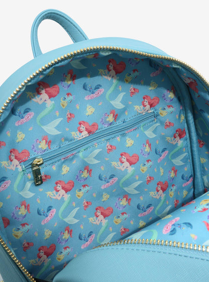Little Mermaid Beach Portrait Mini Backpack