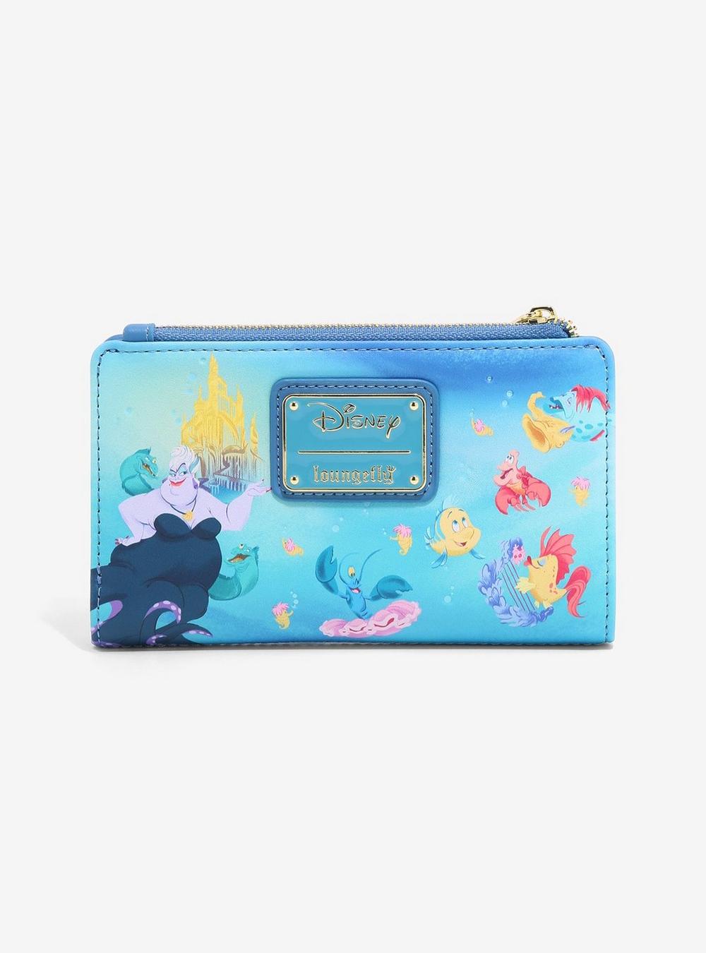 The Little Mermaid Beach Portrait Wallet back