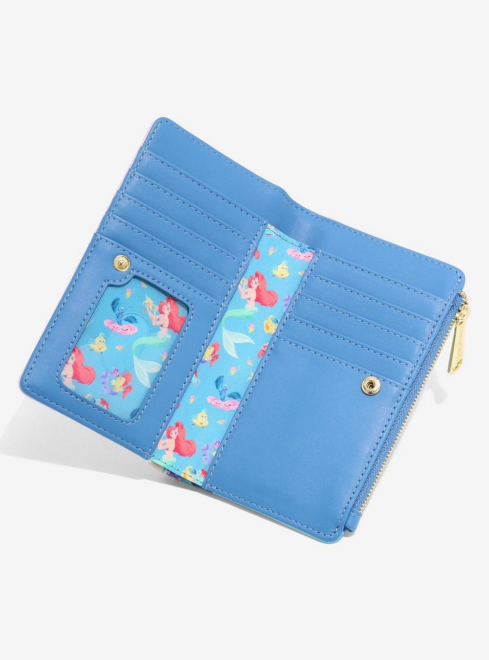 The Little Mermaid Beach Portrait Wallet interior