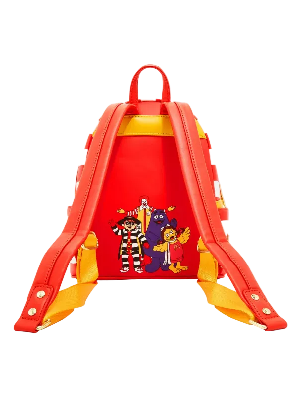 Loungefly McDonald’s Ronald McDonald Outfit Mini Backpack
