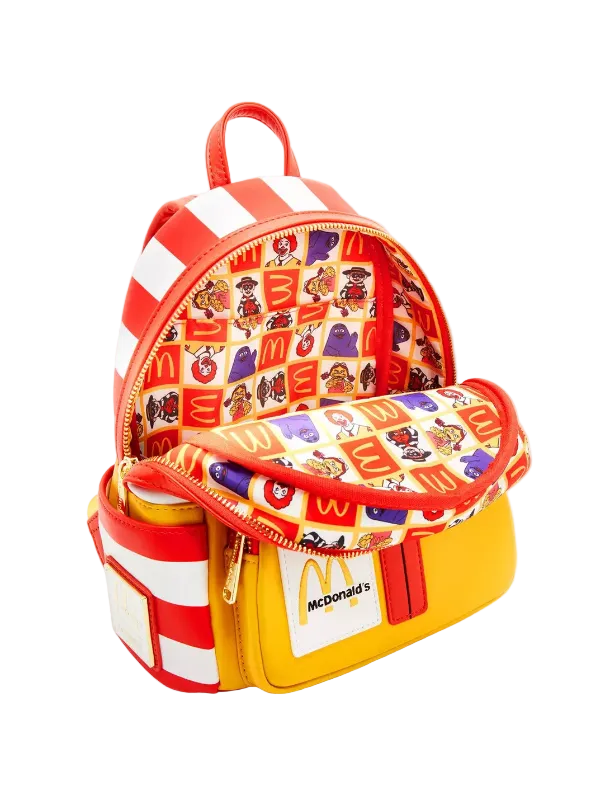 Loungefly McDonald’s Ronald McDonald Outfit Mini Backpack