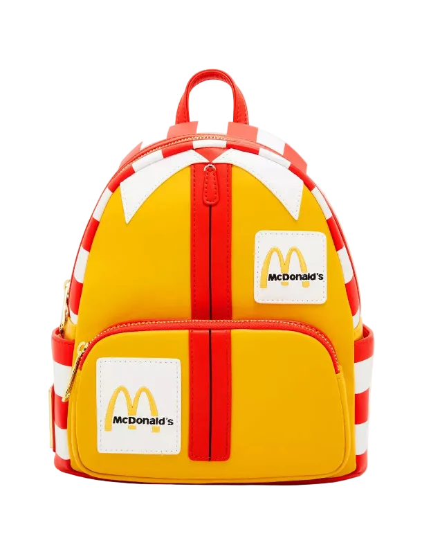 Loungefly McDonald’s Ronald McDonald Outfit Mini Backpack