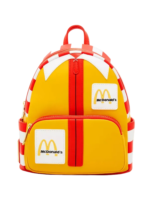Loungefly McDonald’s Ronald McDonald Outfit Mini Backpack