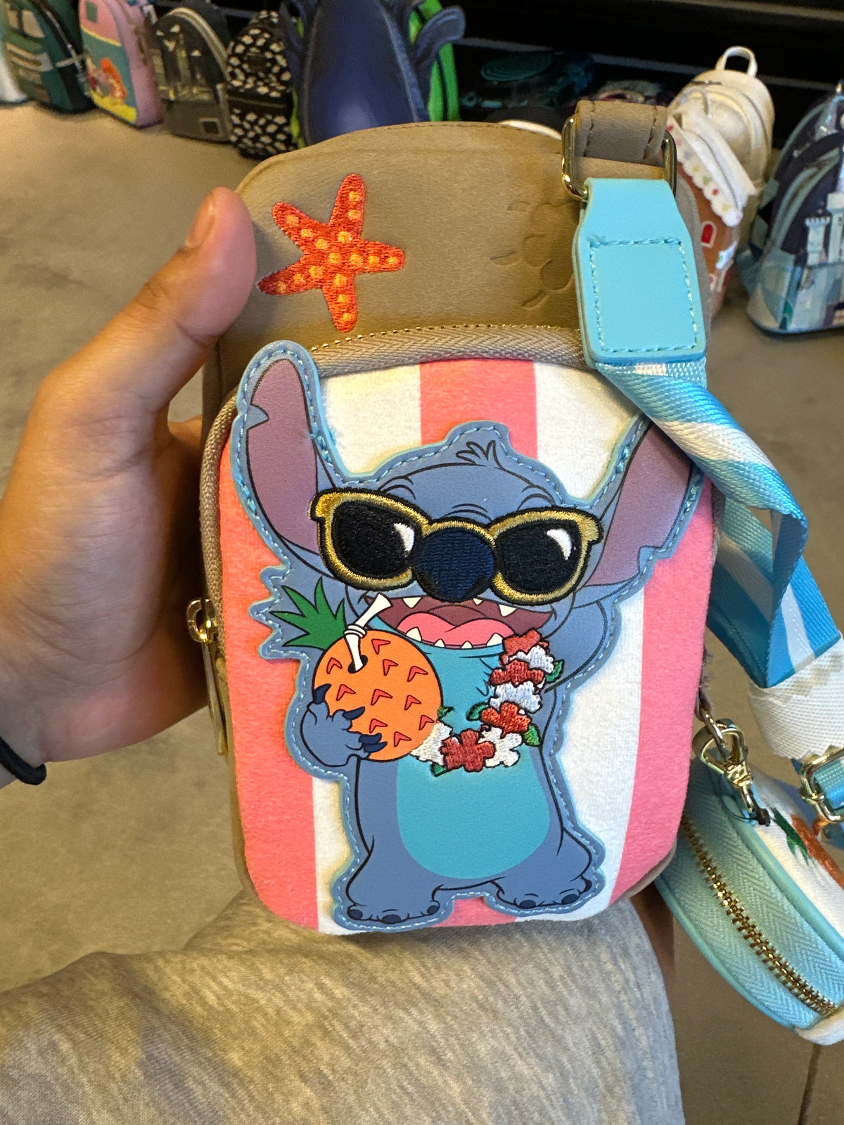Lilo & Stitch Beach Towel Crossbody Bag - Exclusive