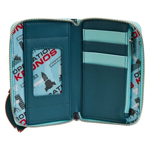 Syndrome Glow Zip-Around Wallet