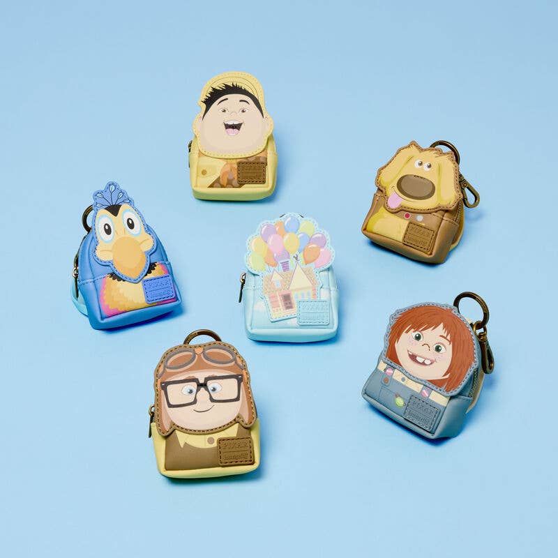 Loungefly Disney Pixar Up Mystery Mini Backpack Keychain Bag Charm