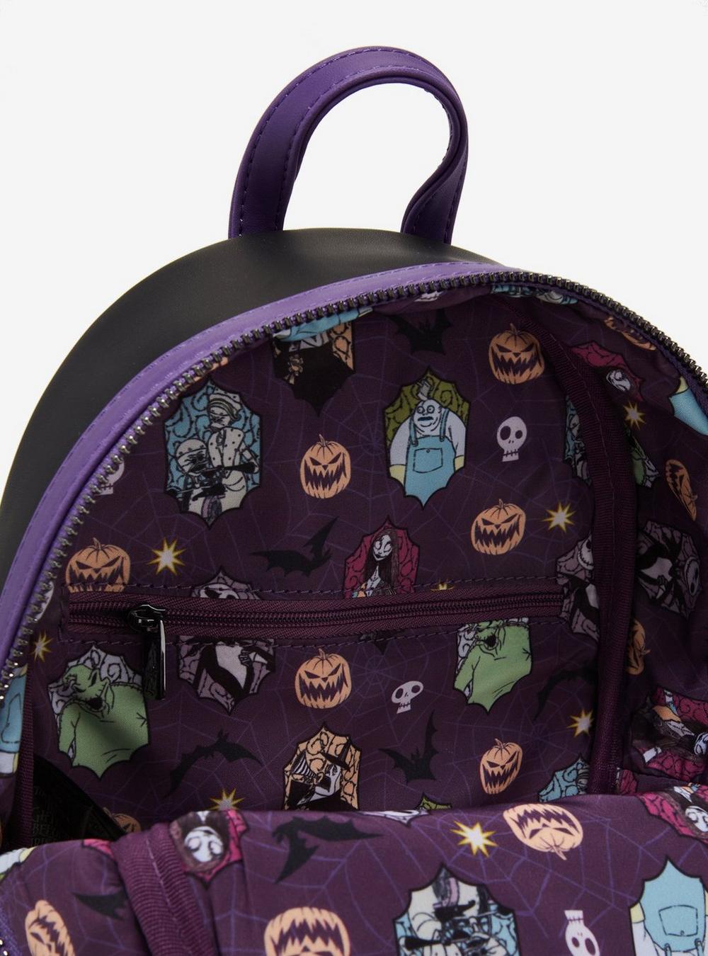 The Nightmare Before Christmas Group Portrait Mini Backpack lining