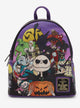 Nightmare Before Christmas Characters Group Portrait Mini Backpack front
