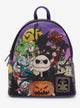 The Nightmare Before Christmas Group Portrait Mini Backpack front