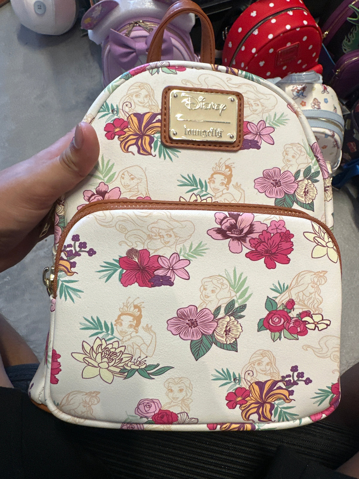 Princess Fall Floral Mini Backpack