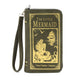 The Little Mermaid Book Wallet in Vinyl - Green