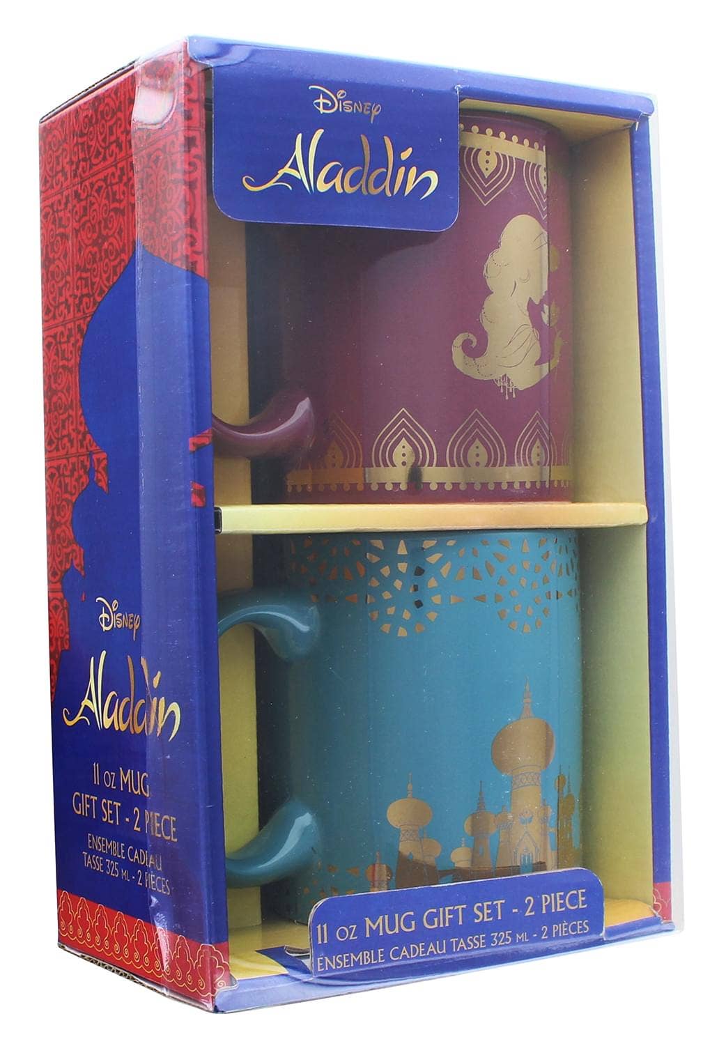 Aladdin Jasmine 11oz Ceramic Mug Set | 2 Pack
