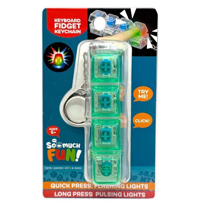 Keyboard Fidget Keychain