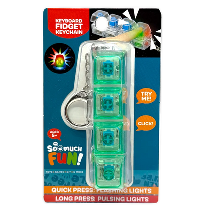 Keyboard Fidget Keychain