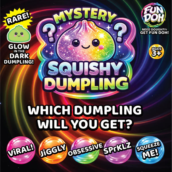 Squishy Mystery Dumpling Toy Fun Doh