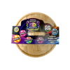 Packaged toy set with colorful labels on a white background