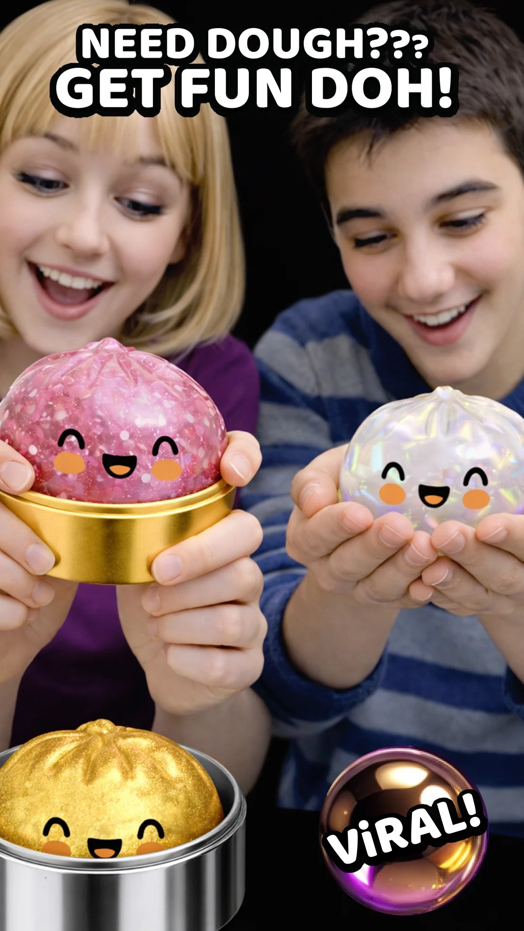 Fun Doh Fancy Mystery Dumpling Toy