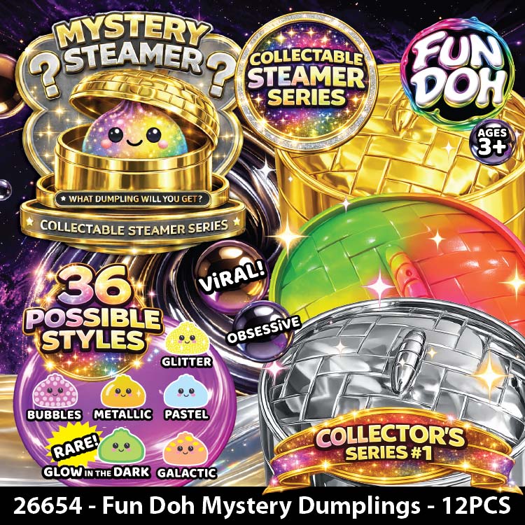 Fun Doh Fancy Mystery Dumpling Toy