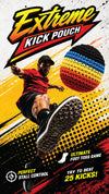 Extreme Kick Pouch Kick Drop Foot Bag Game
