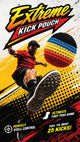 Extreme Kick Pouch Kick Drop Foot Bag Game