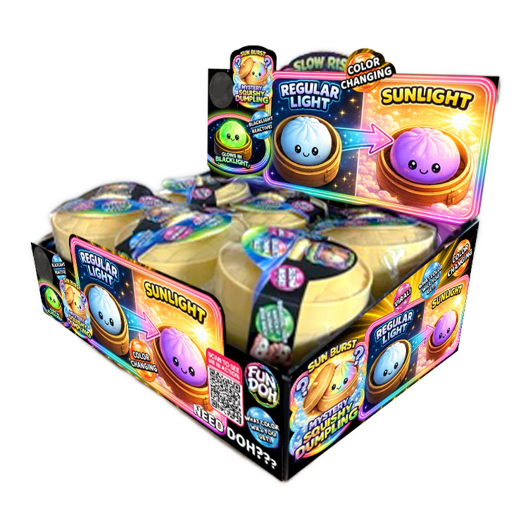 Squishy Color Changing Dumpling Toy Fun Doh