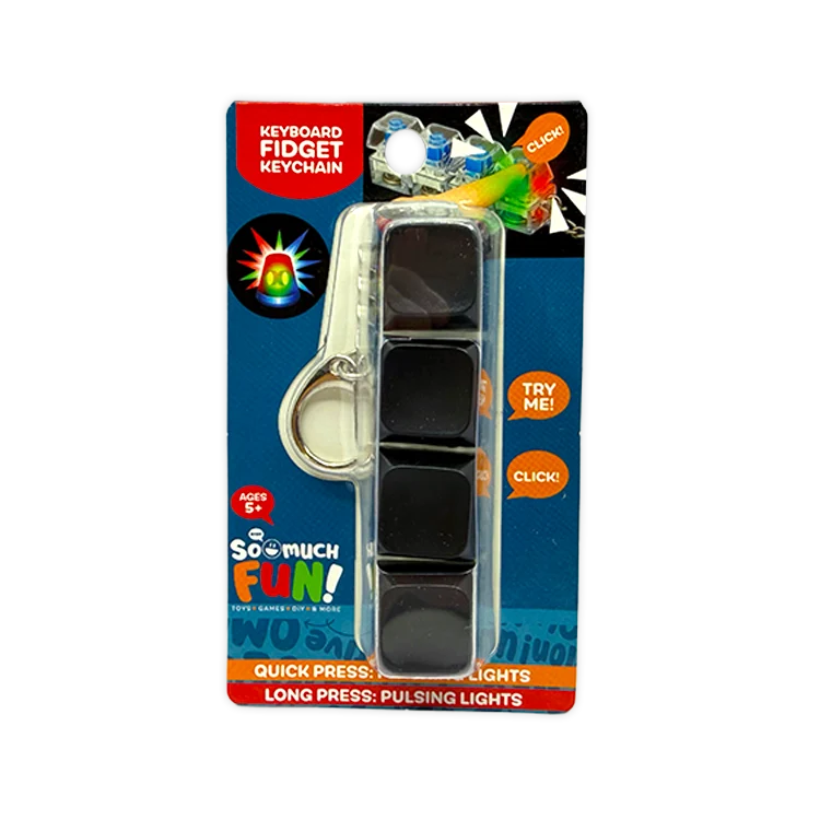 Keyboard Fidget Keychain