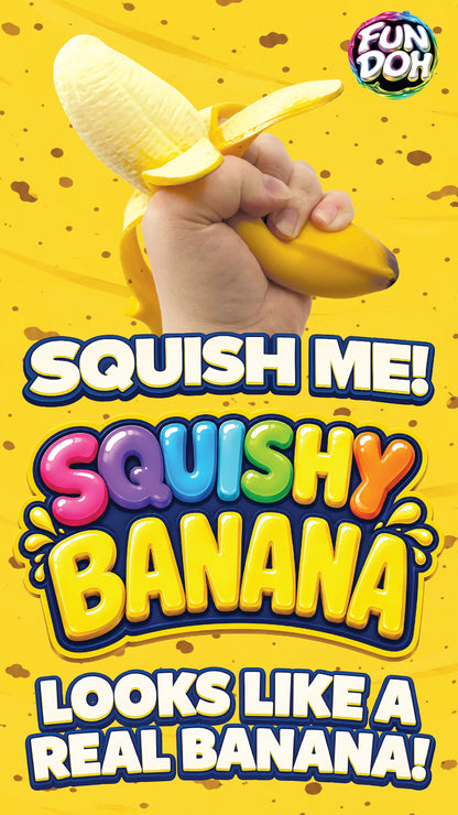 Fun Doh Banana Squishy