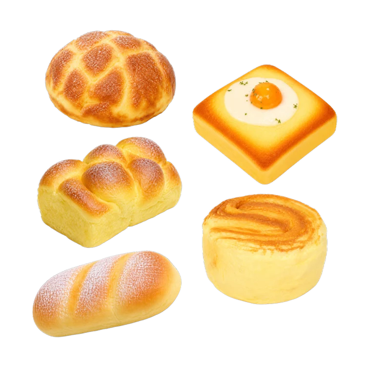 Fun Doh Squishy Bakery Slow-Rise Foam Bread Squishy