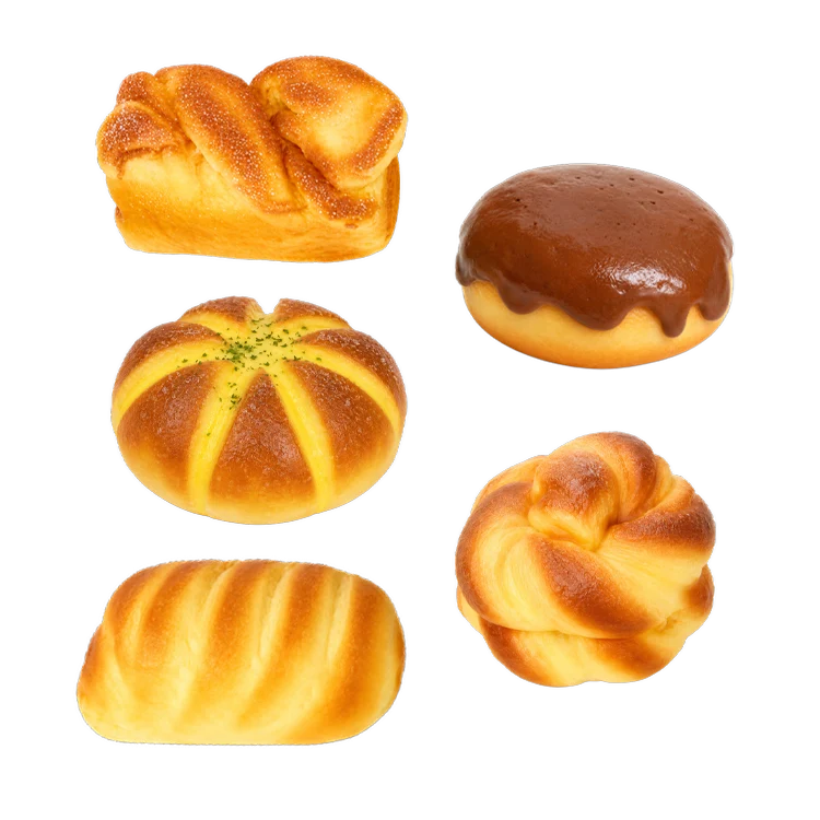 Fun Doh Squishy Bakery Slow-Rise Foam Bread Squishy